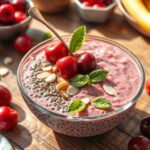 Cherry Chia Pudding