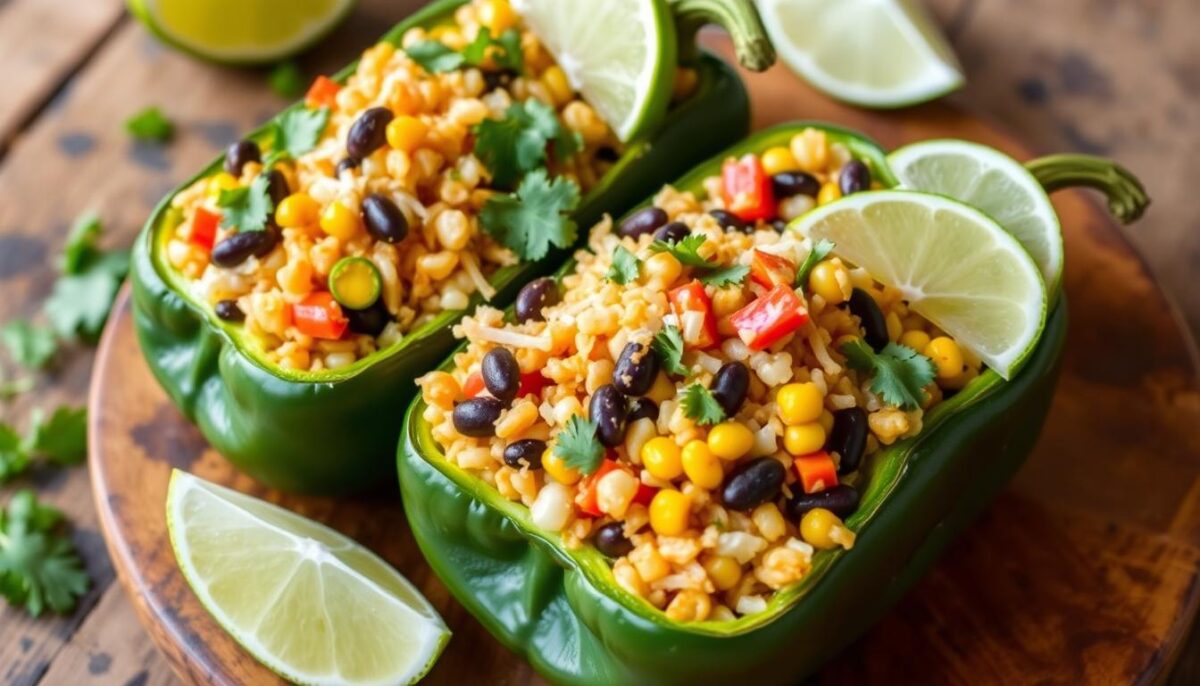 stuffed poblano peppers