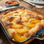 Peach Dump Cake