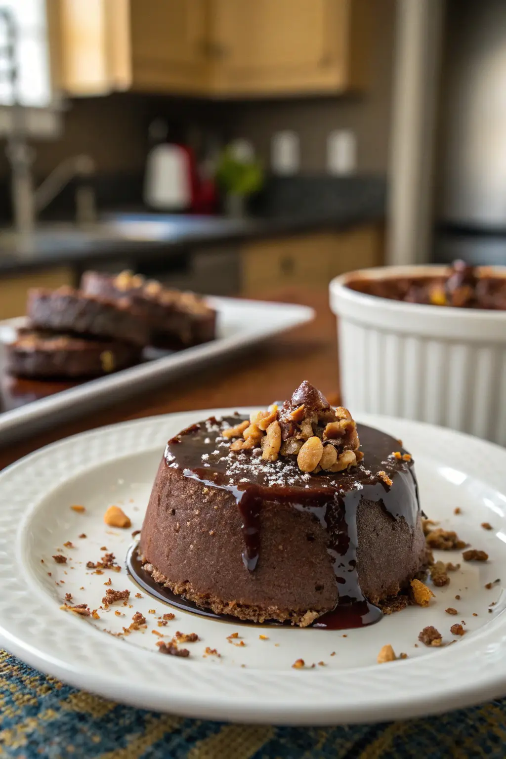 A delicious plate of Ultimate Chocolate Dessert