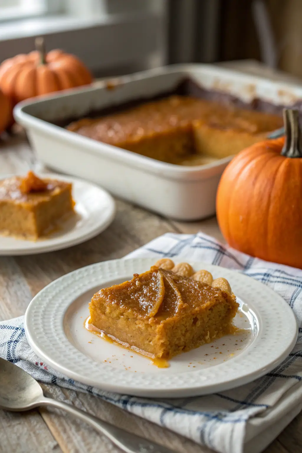 A delicious plate of Pumpkin Dessert