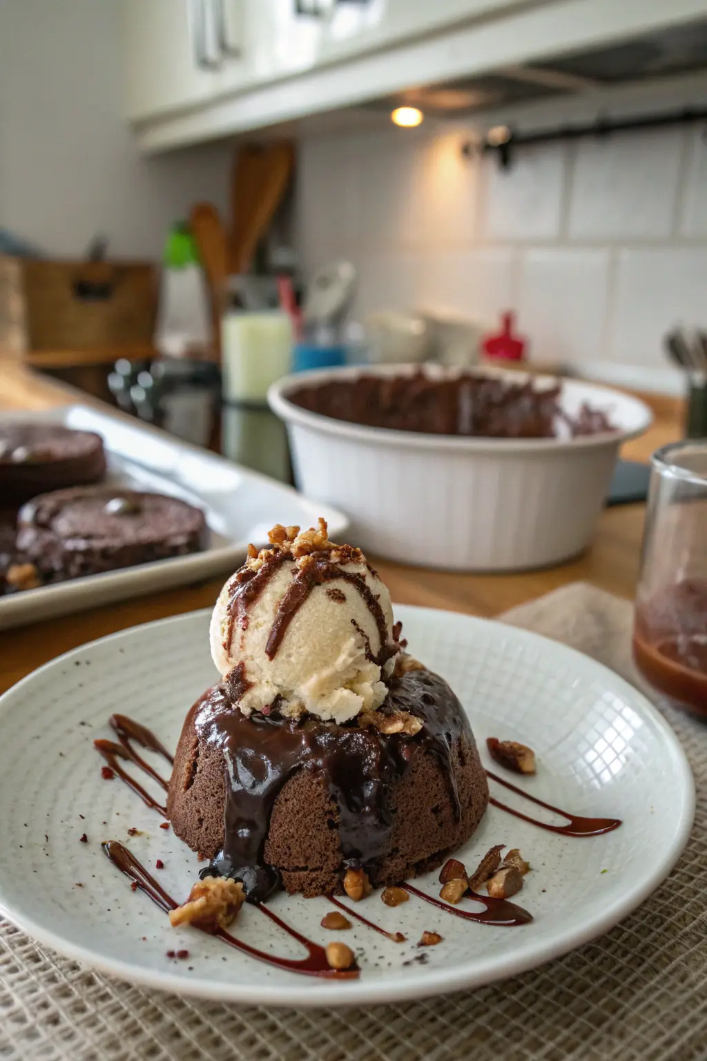 A delicious plate of Ultimate Chocolate Dessert