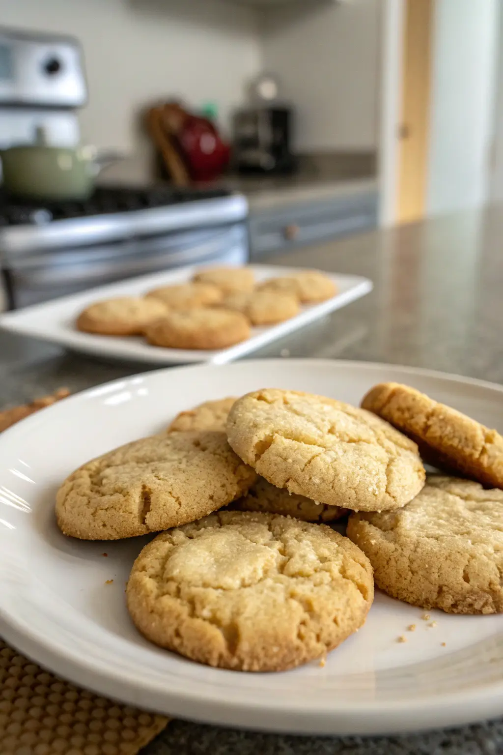 A delicious plate of Butter Cookies
