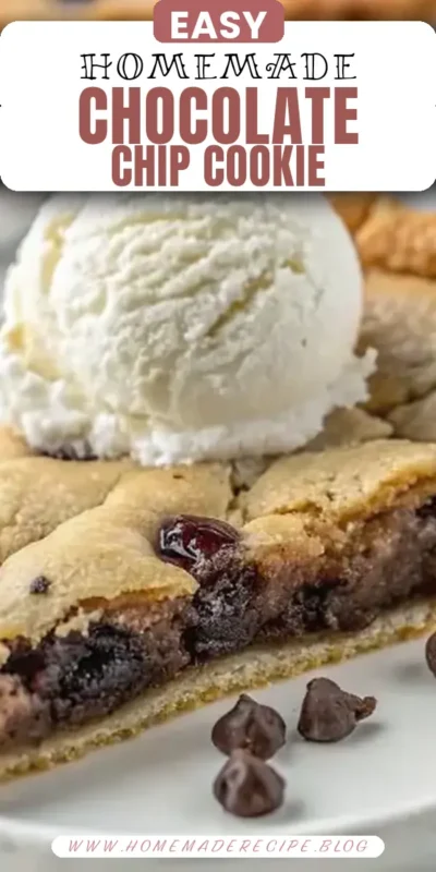 Chocolate Chip Cookie Pie Recipe