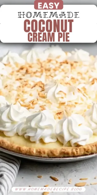 Coconut Cream Pie Recipe