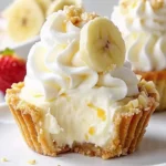 No-Bake Mini Banana Cream Pies