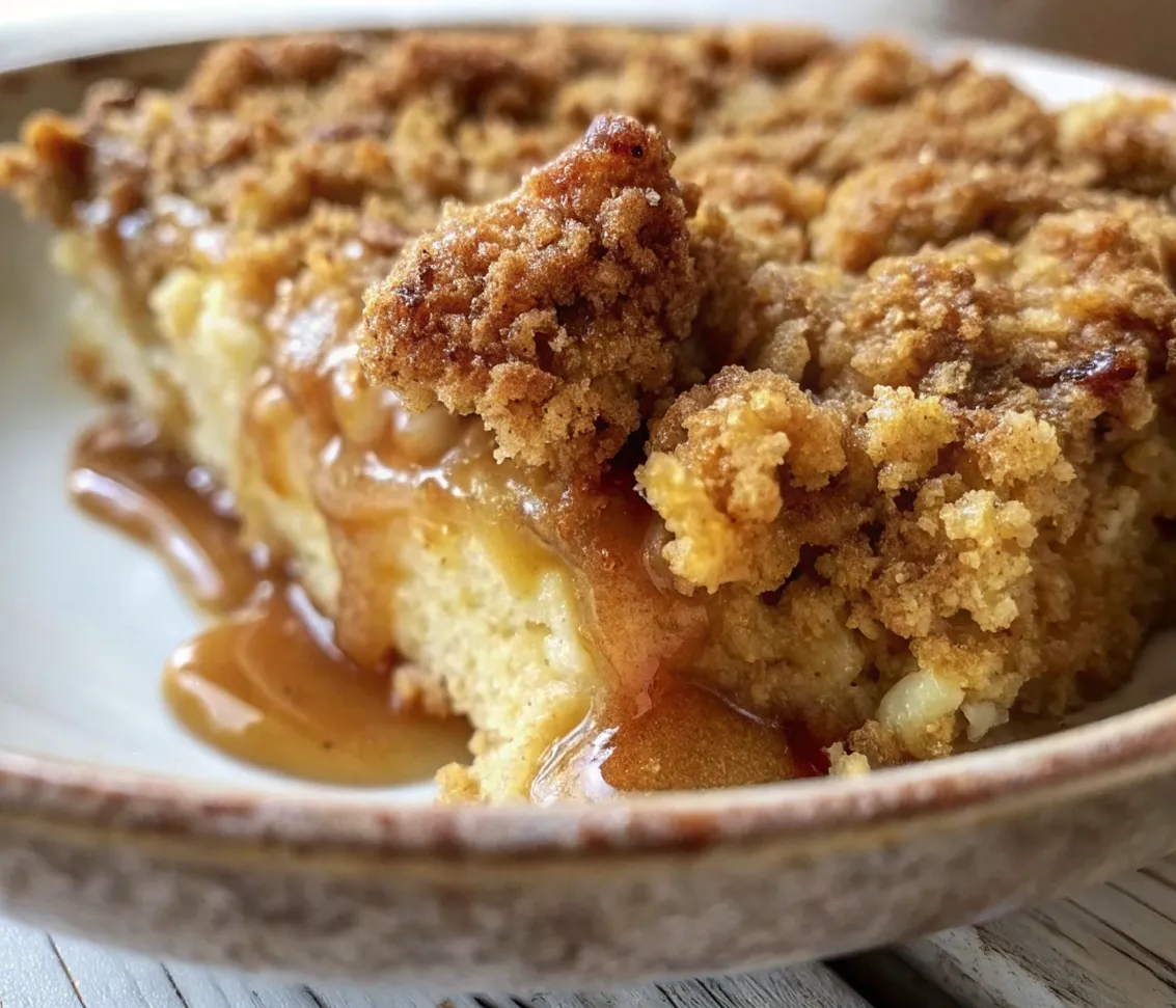 Caramel Apple Dump Cake