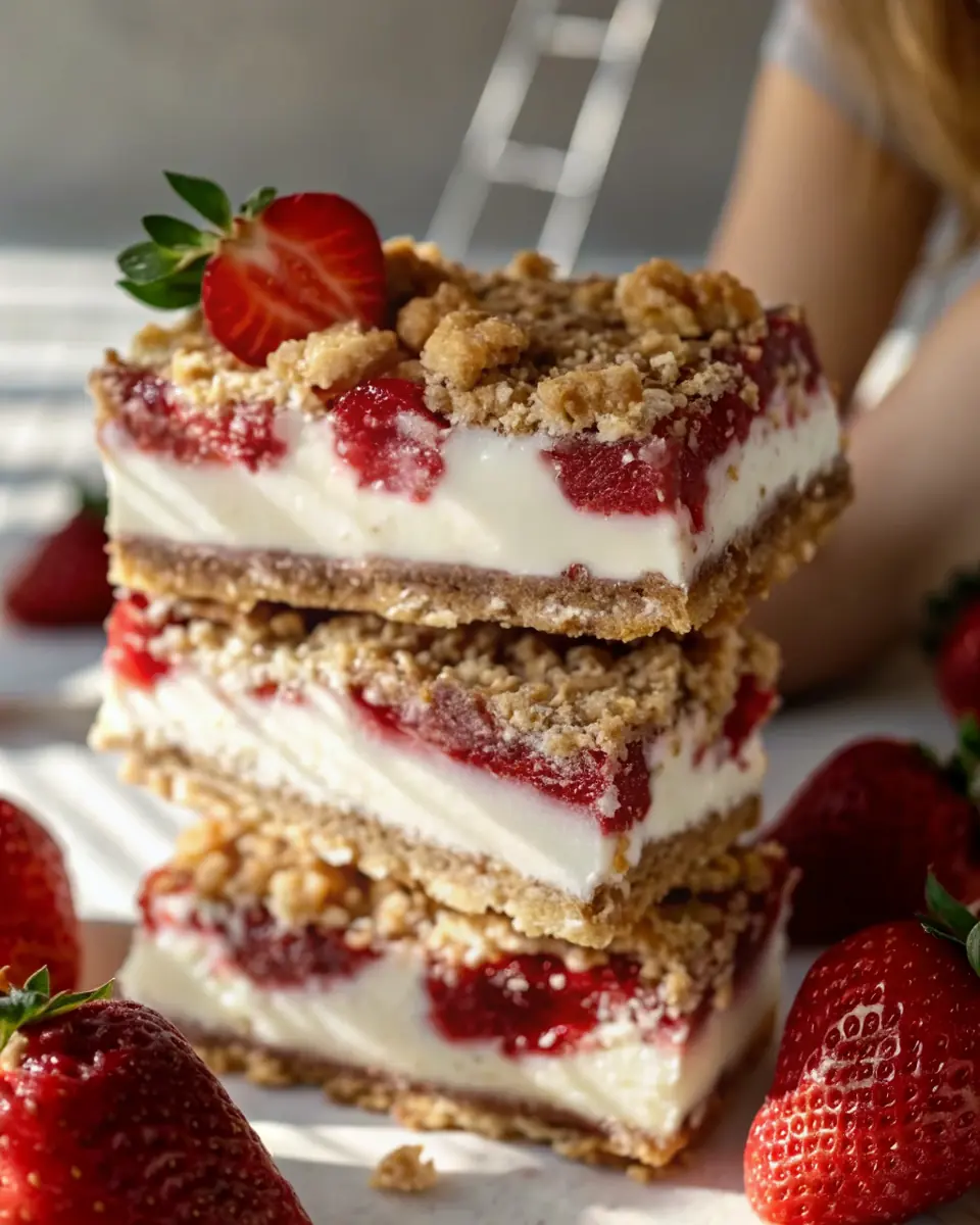 Strawberry Crunch Bars