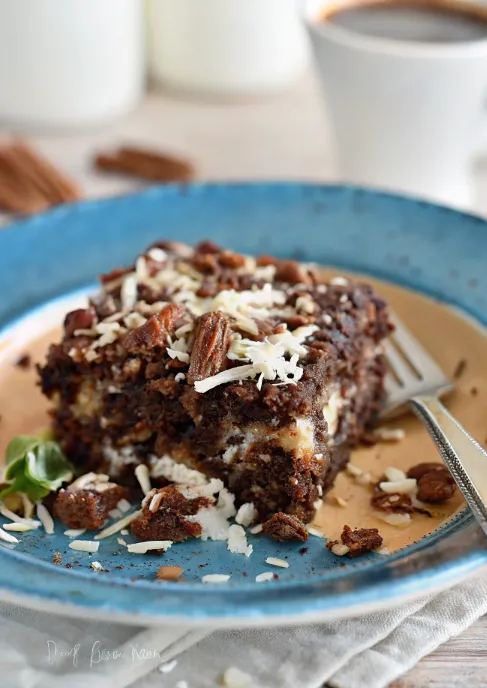 Upside-Down German Chocolate Cake