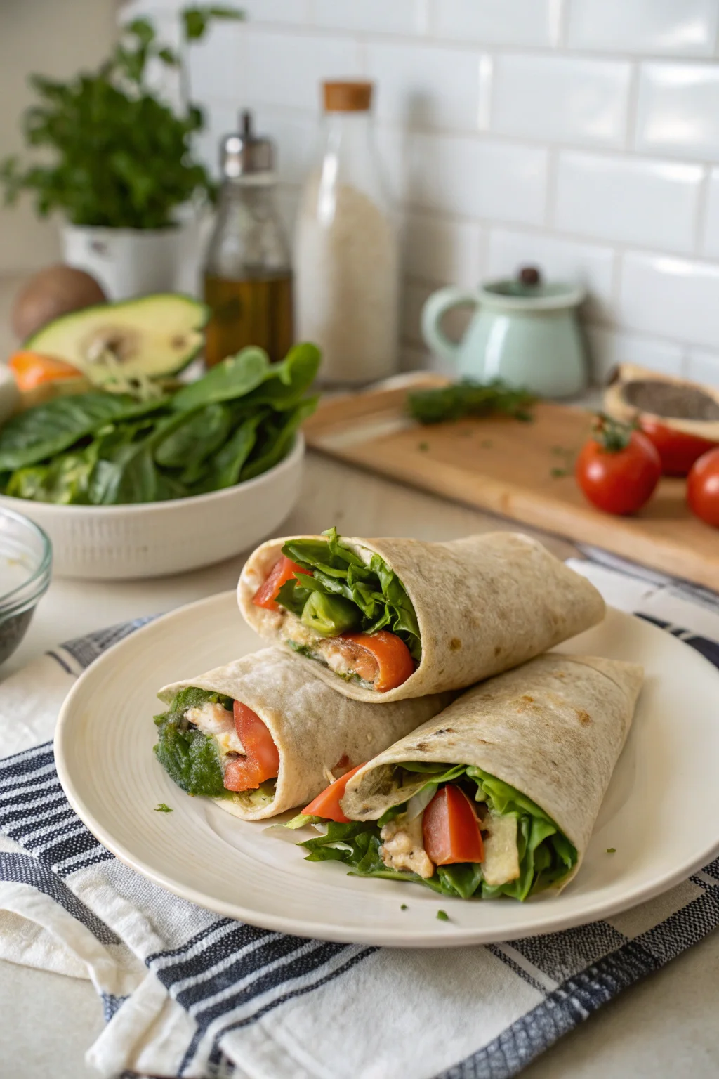 How to Make Healthy Wraps Instead of Sandwiches