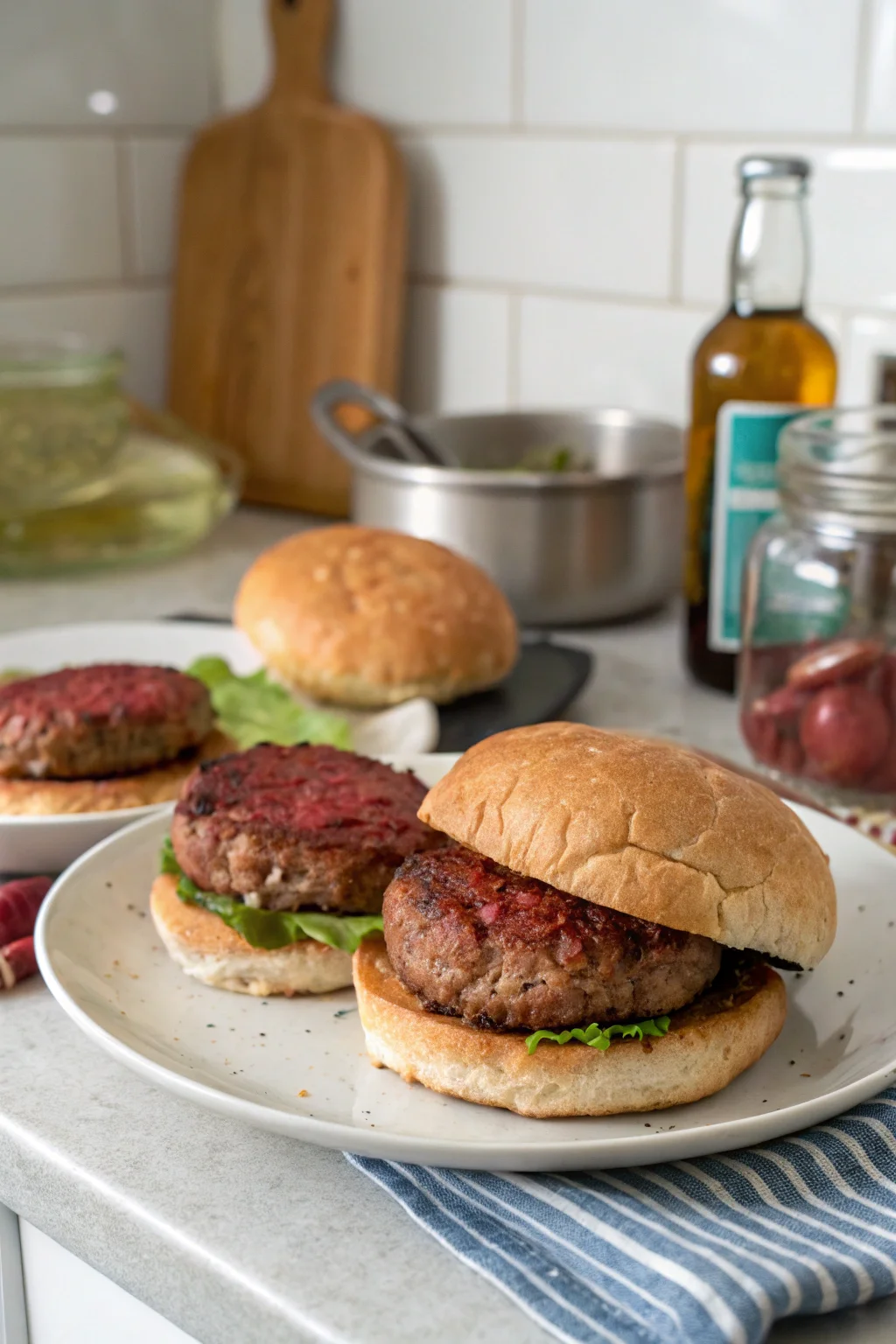 How to Make Burger Patties Juicier (Vegetarian & Meat)