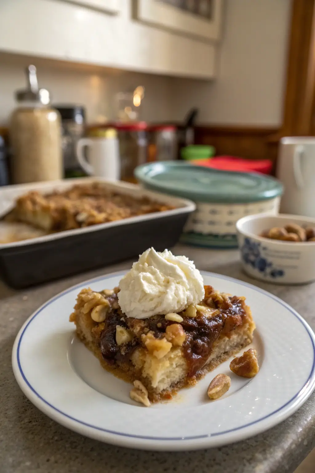 A delicious plate of Jimmy Carter Dessert
