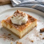 A delicious plate of Sopapilla Cheesecake Dessert