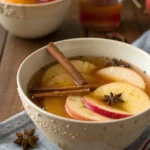 A delicious plate of Instant Pot® Mulled Apple Cider