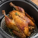 A delicious plate of Air Fryer Partridge