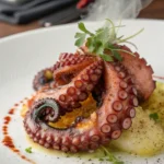 A delicious plate of Air Fryer Octopus