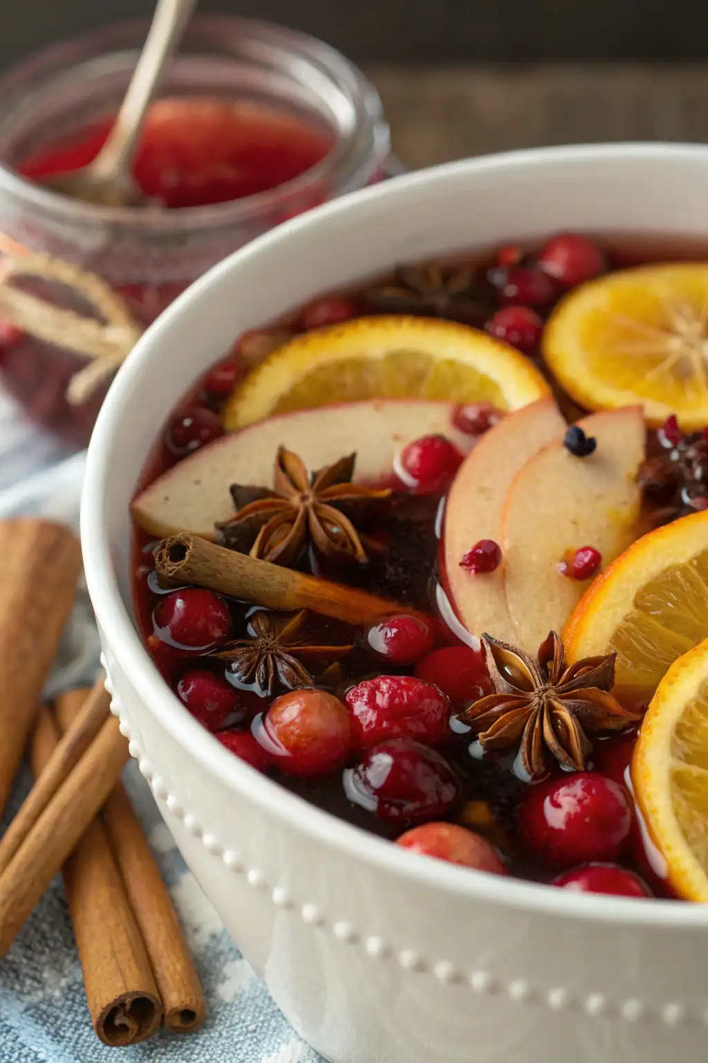 A delicious plate of Christmas Wassail