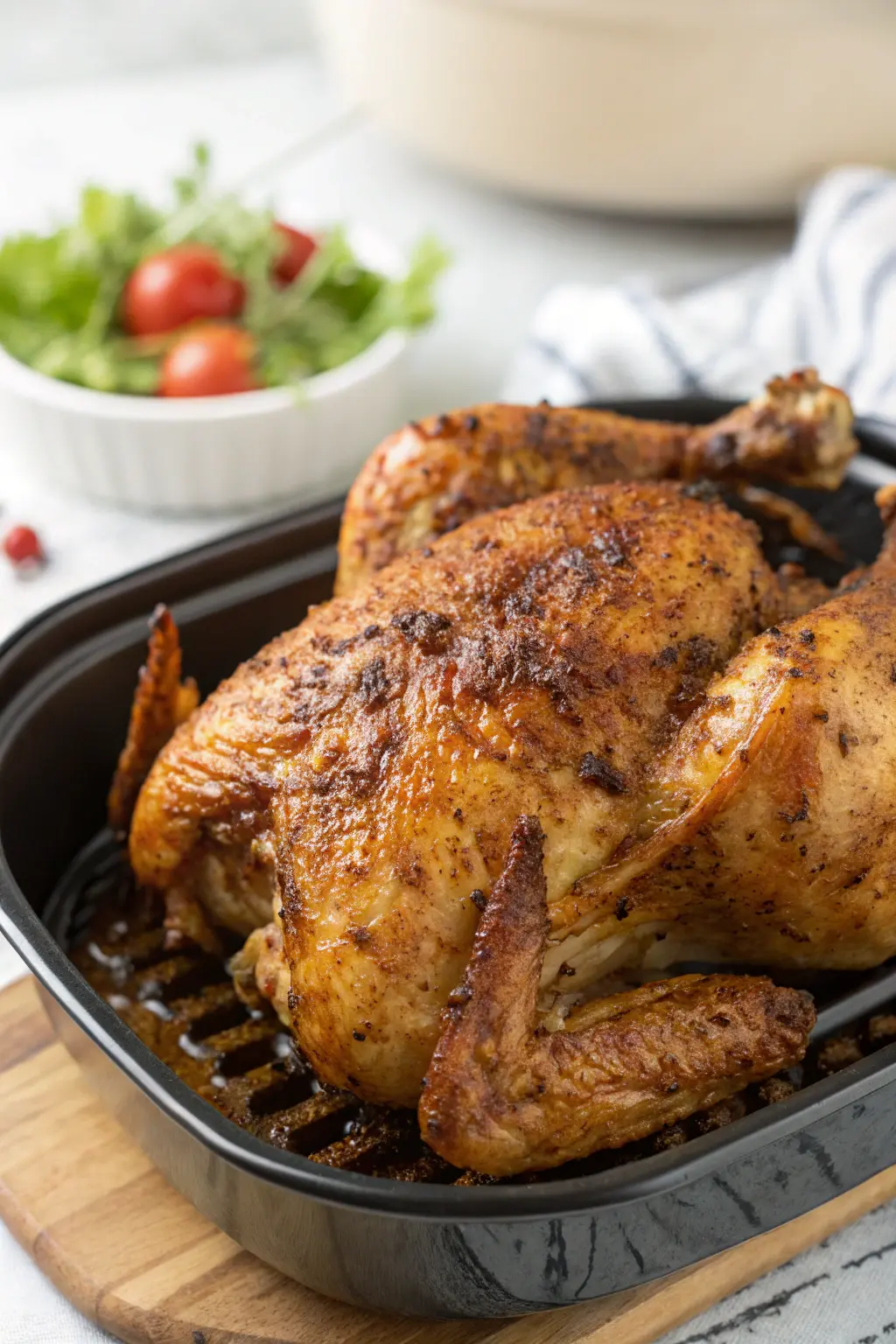 A delicious plate of Air Fryer Chicken Khorasan