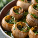 A delicious plate of Air Fryer Escargot