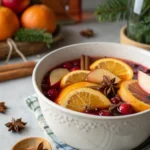 A delicious plate of Christmas Wassail