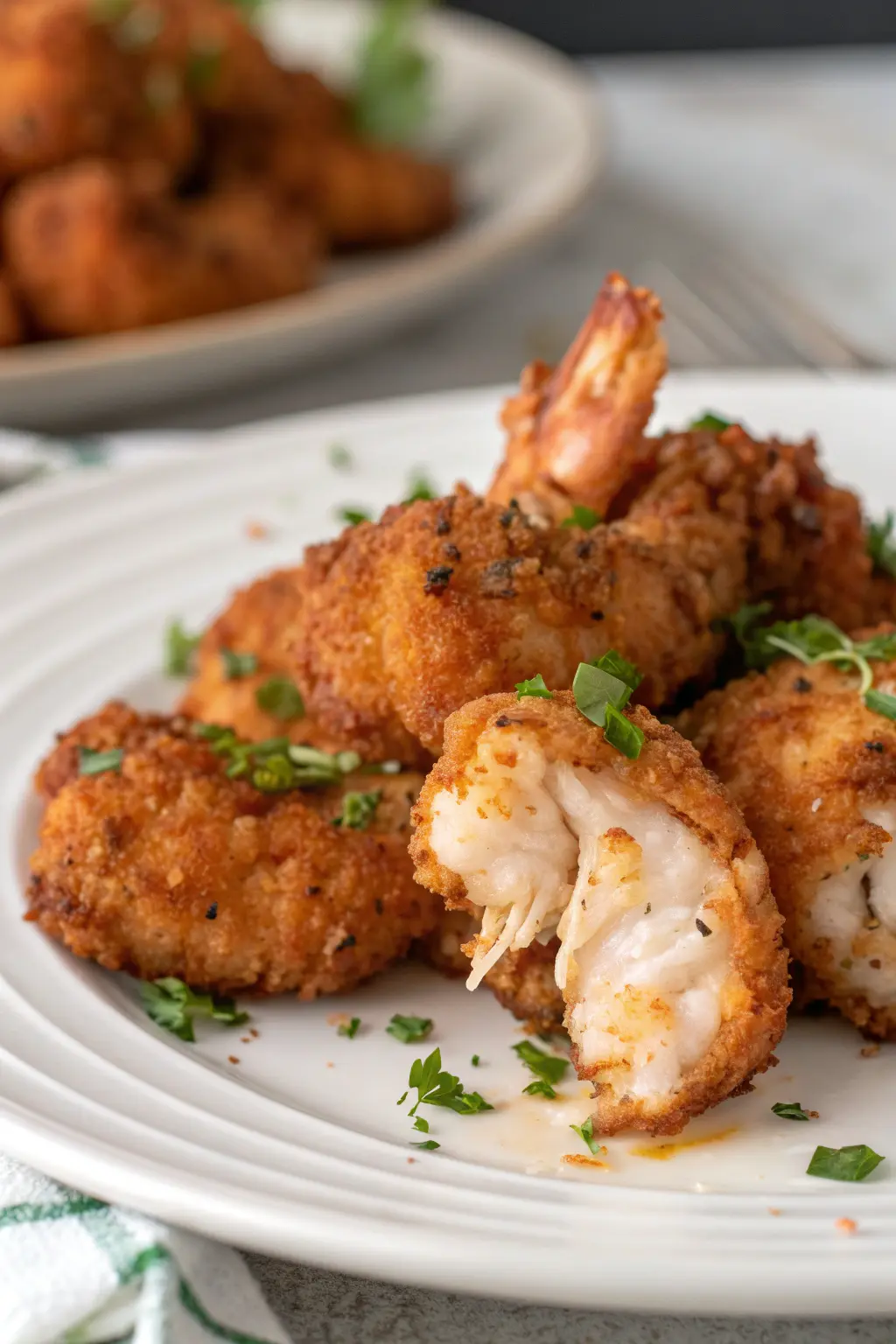 A delicious plate of Air Fryer Alligator Tails