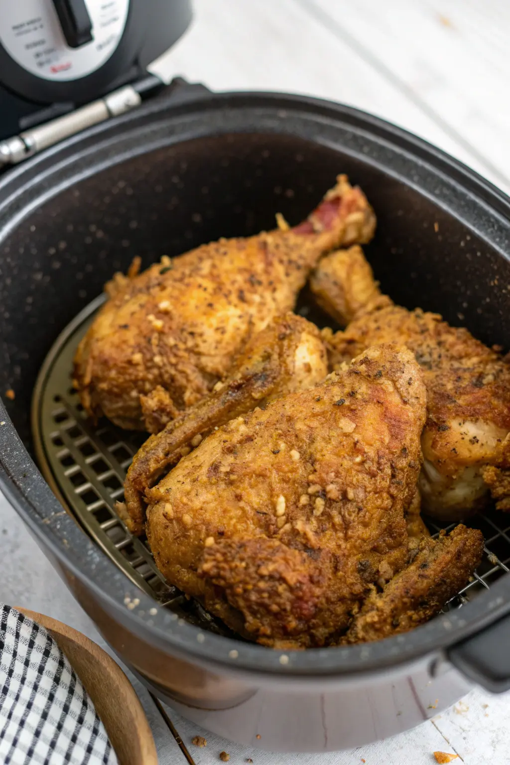 A delicious plate of Air Fryer Chicken Hemp