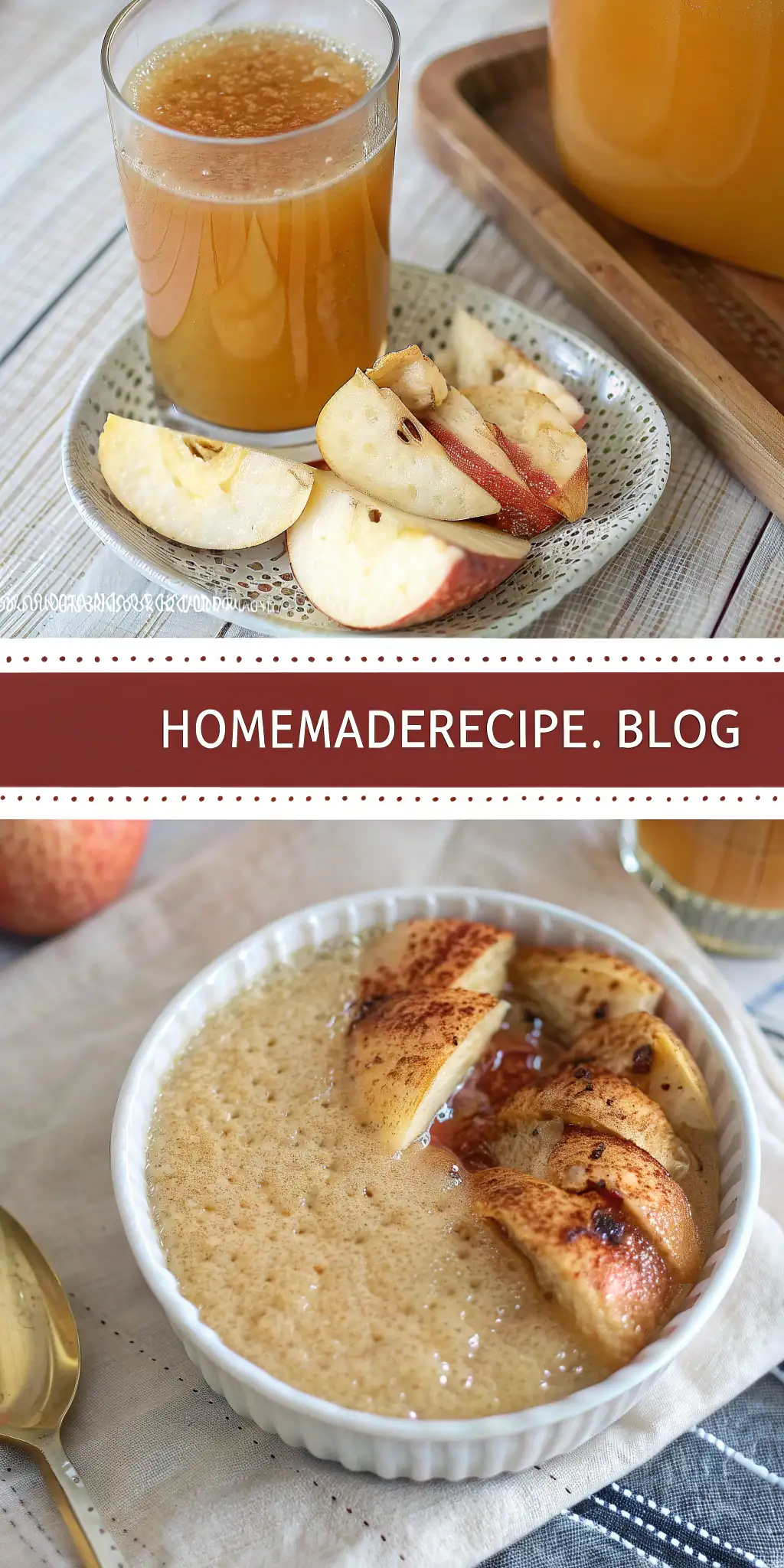 Pinterest image 1 for Homemade Apple Cider