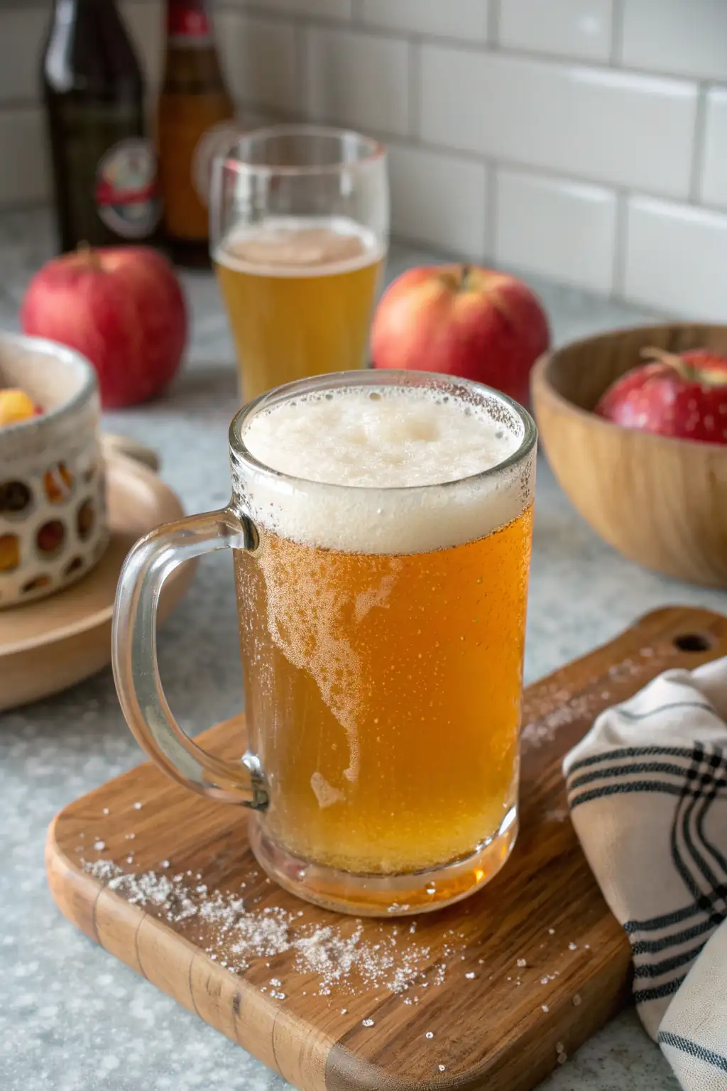 A delicious plate of Easy Apple Cider