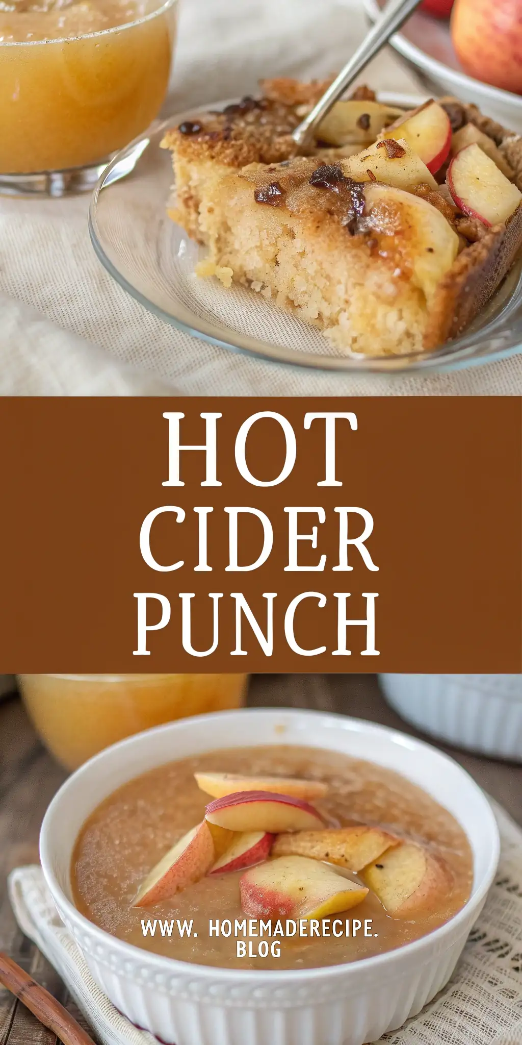 Pinterest image 1 for Hot Cider Punch
