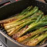 A delicious plate of Air Fryer Ramps