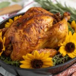 A delicious plate of Air Fryer Chicken Sunflower