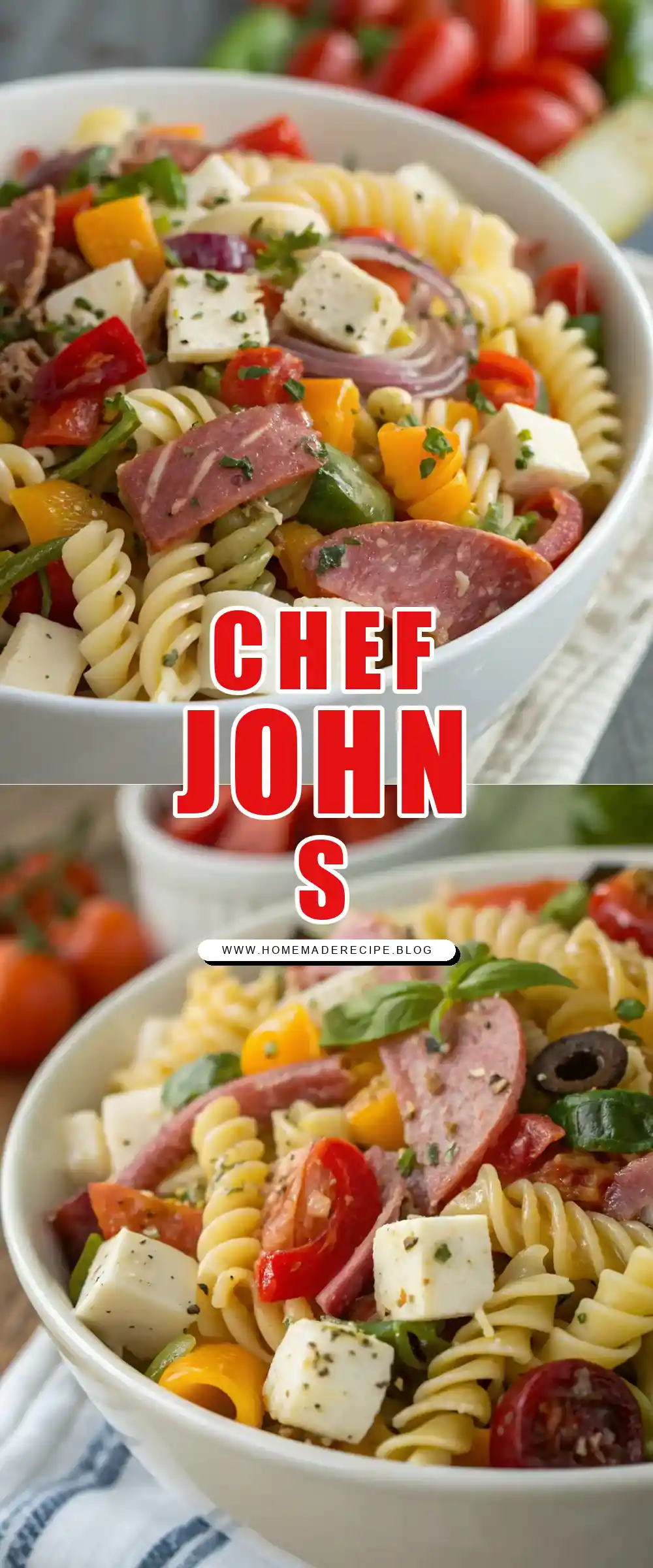Chef John's Antipasto Pasta Salad