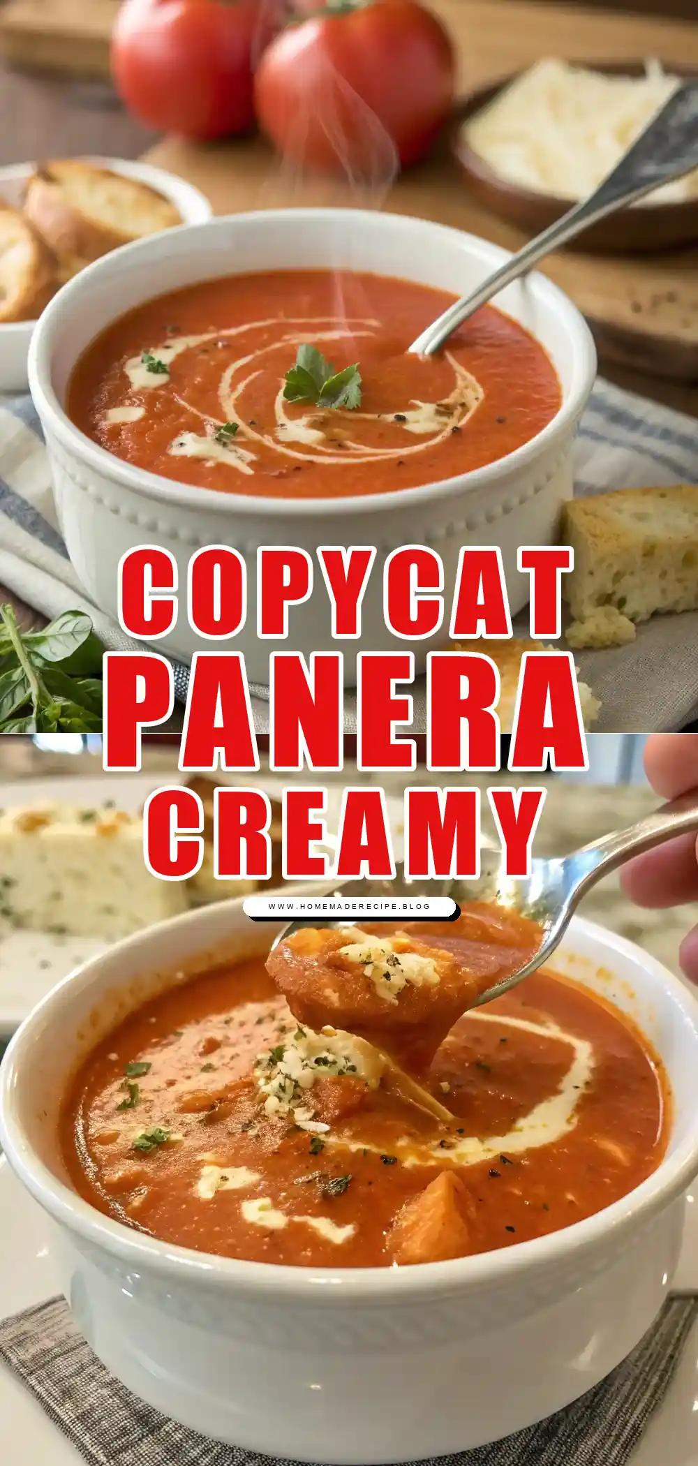Copycat Panera Creamy Tomato Soup