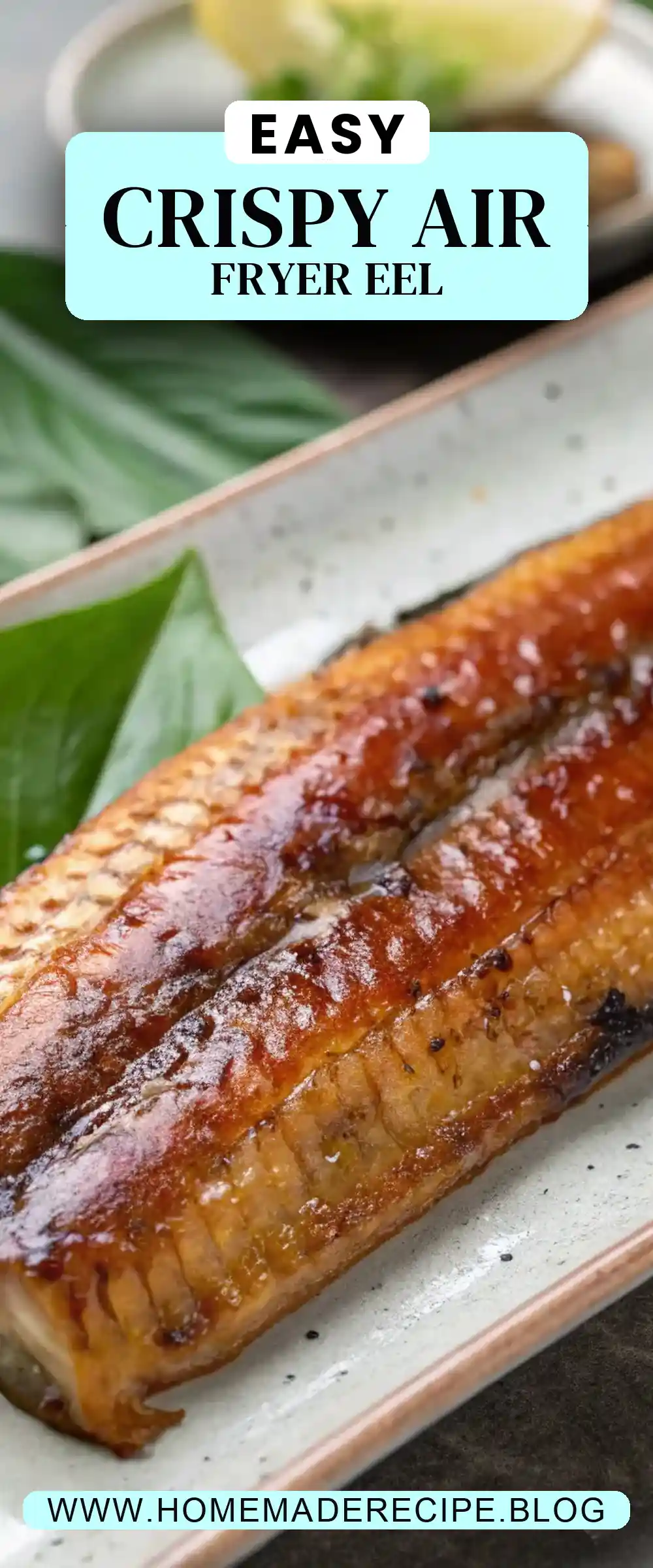 Pinterest pin 2 (Design 2) for Air Fryer Eel