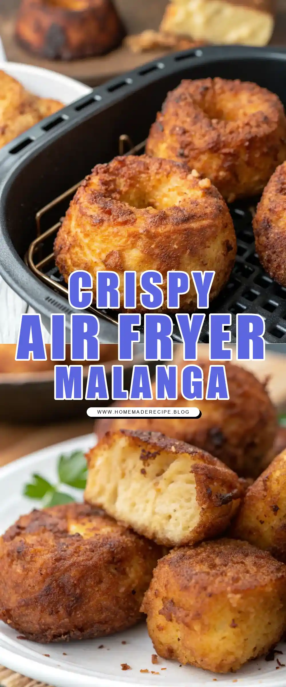 Pinterest pin 1 (Design 1) for Air Fryer Malanga