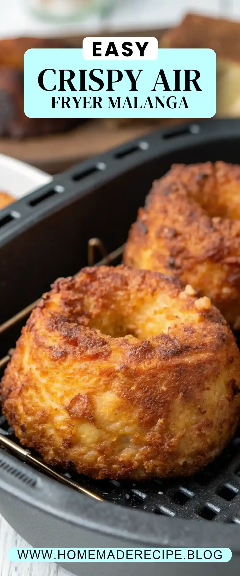 Pinterest pin 2 (Design 2) for Air Fryer Malanga