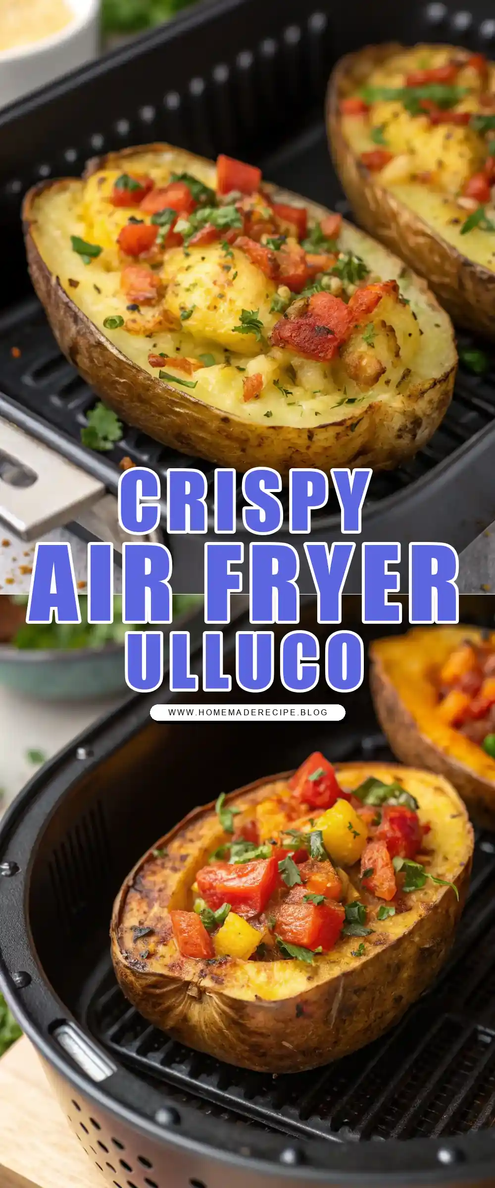Pinterest pin 1 (Design 1) for Air Fryer Ulluco