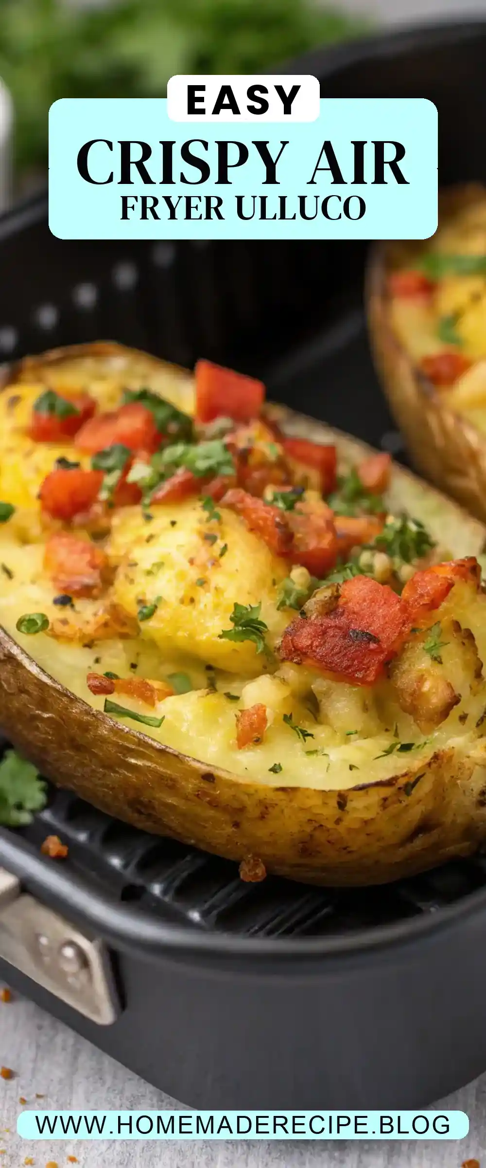 Pinterest pin 2 (Design 2) for Air Fryer Ulluco