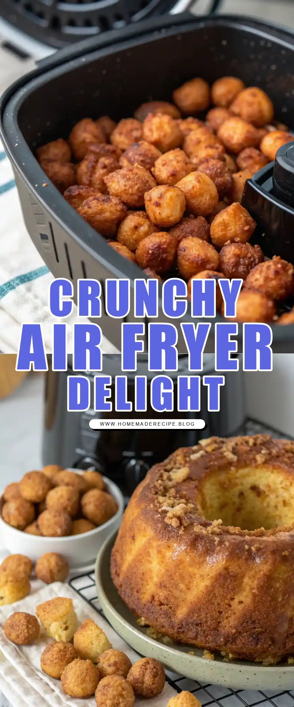 Pinterest pin 1 (Design 1) for Air Fryer Chufa