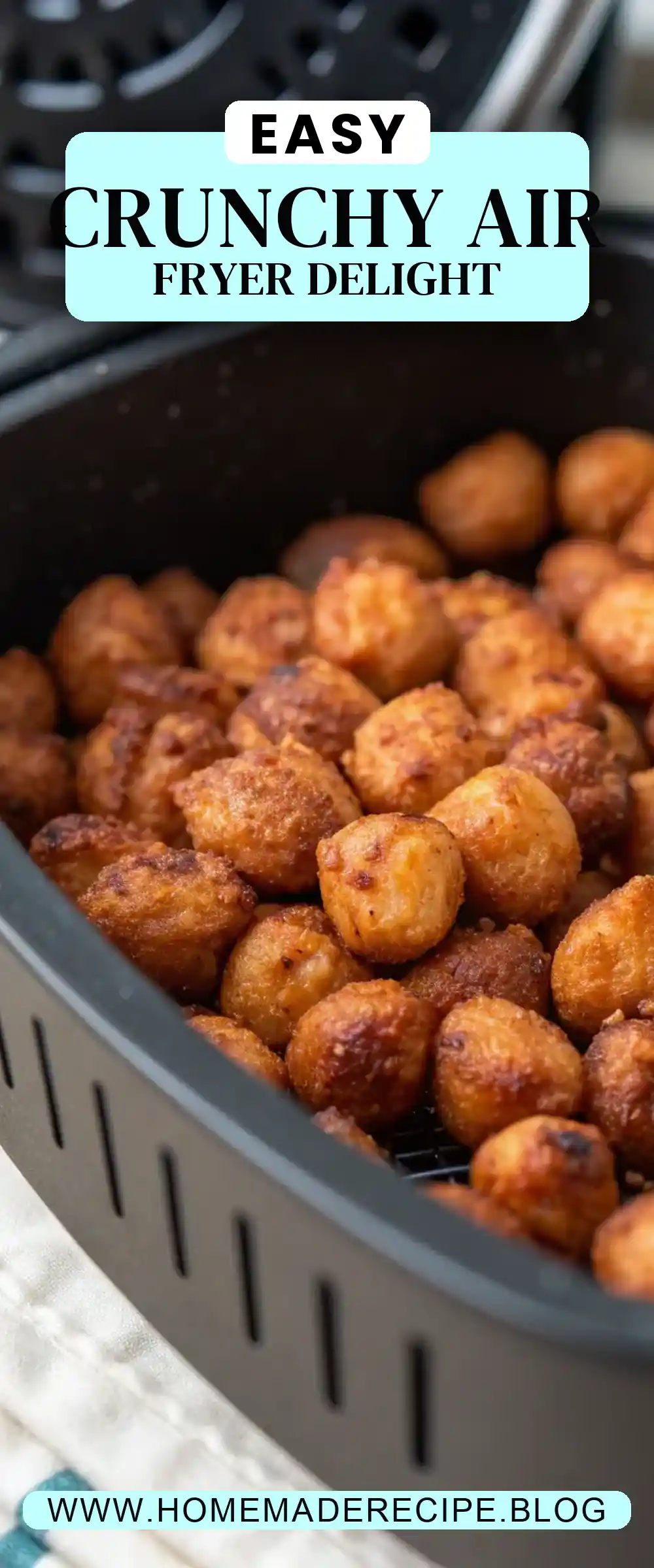 Pinterest pin 2 (Design 2) for Air Fryer Chufa