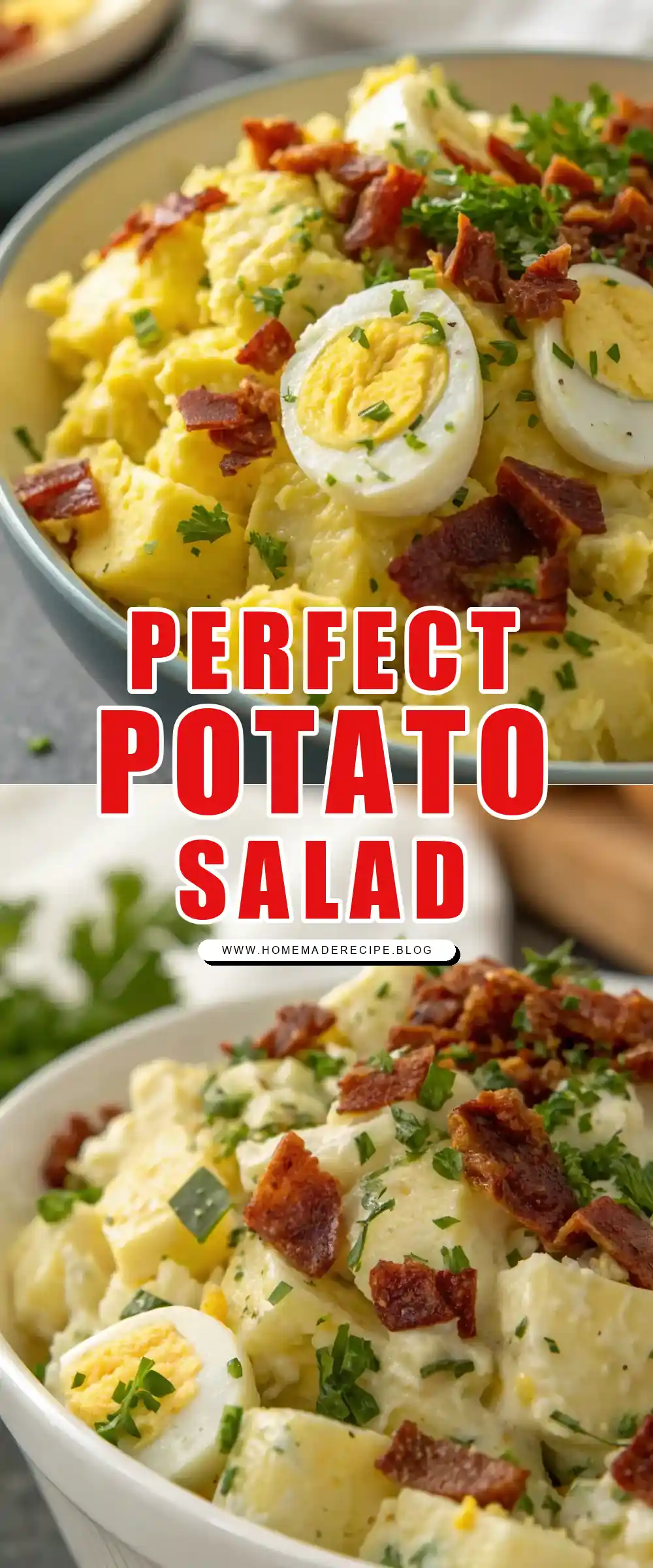 Pinterest pin 1 (Design 1) for Perfect Potato Salad