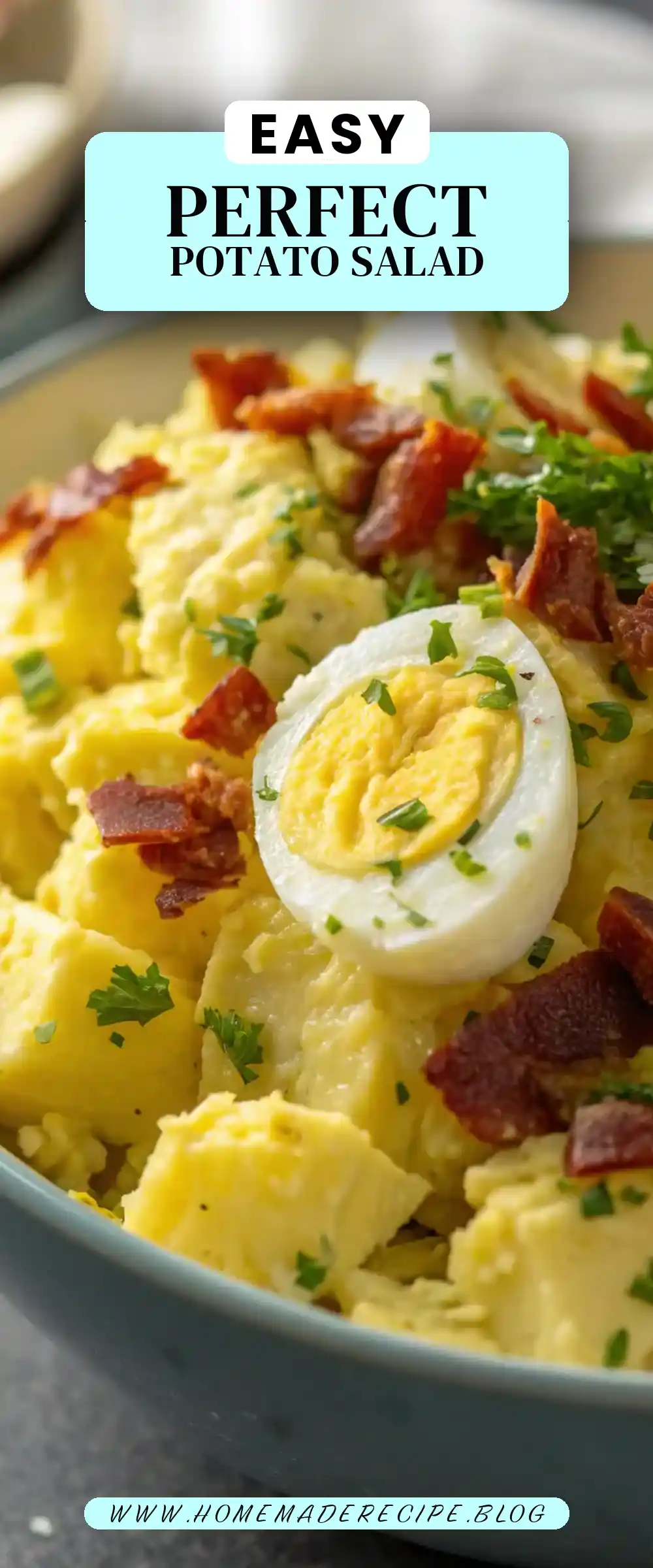 Pinterest pin 2 (Design 2) for Perfect Potato Salad