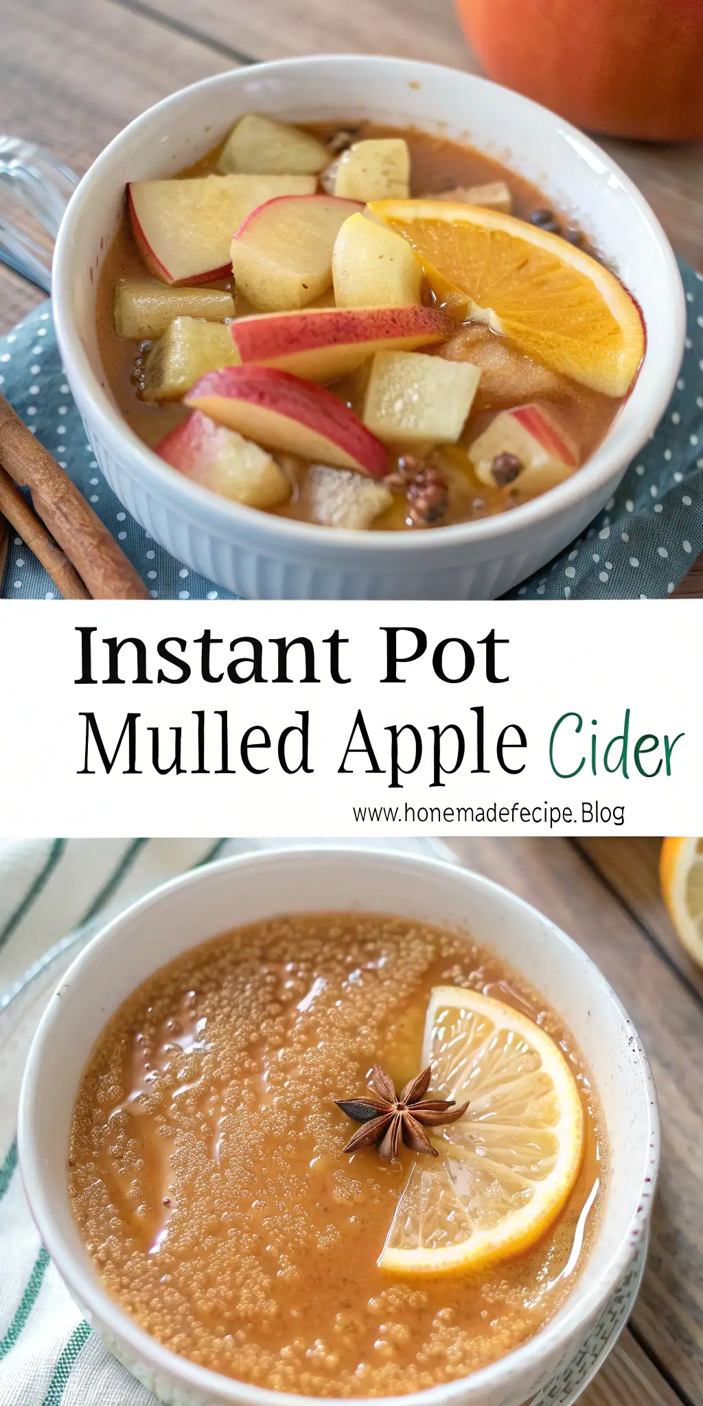 Instant Pot® Mulled Apple Cider