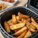 A delicious plate of Air Fryer Burdock