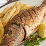 A delicious plate of Air Fryer Snapper