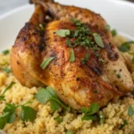 A delicious plate of Air Fryer Chicken Millet