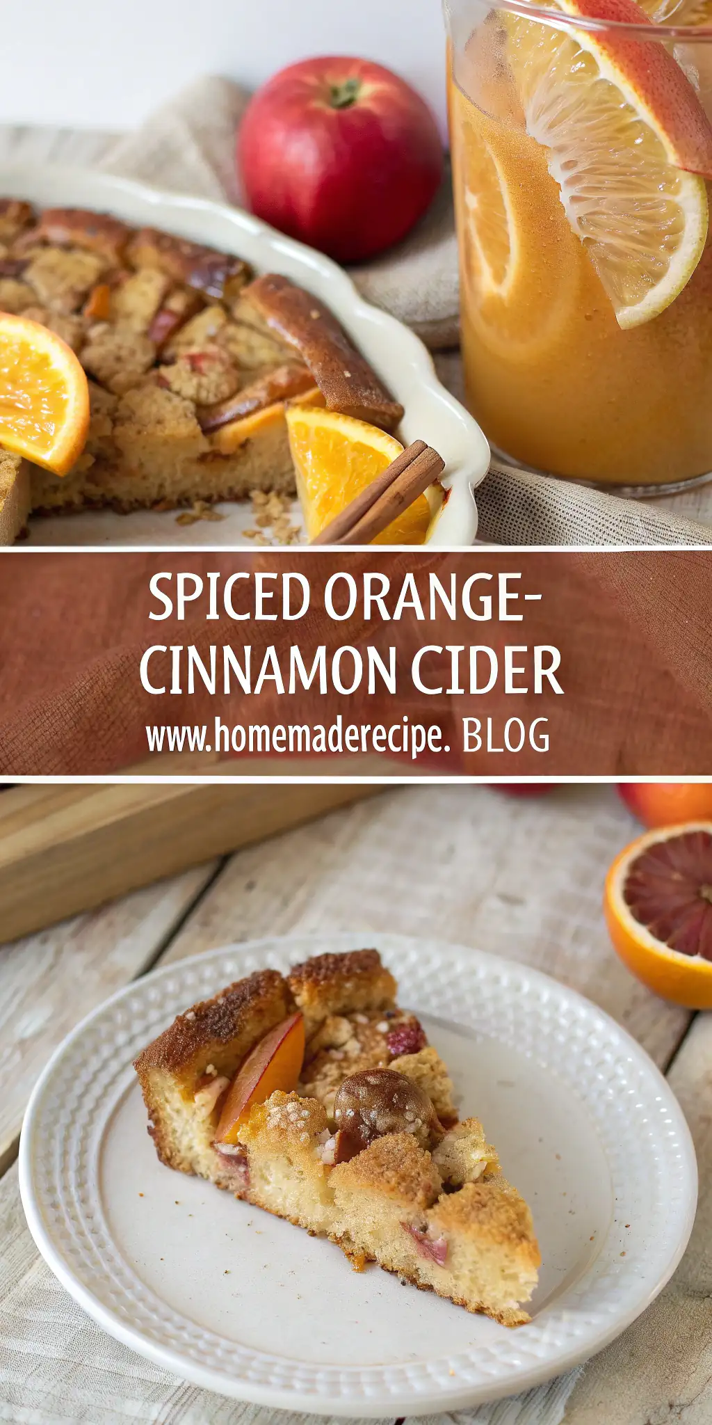 Pinterest image 2 for Spiced Orange-Cinnamon Cider