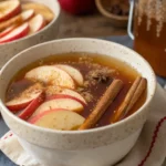A delicious plate of Hot Cider Punch