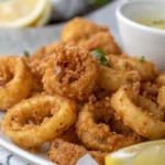 A delicious plate of Air Fryer Calamari