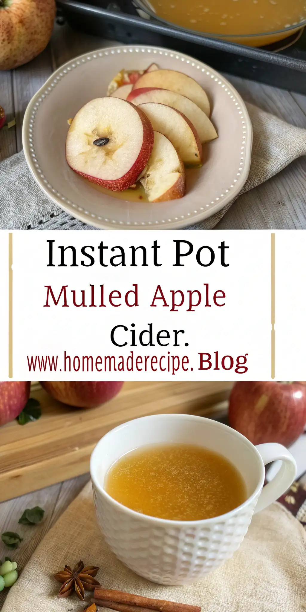 Instant Pot® Mulled Apple Cider